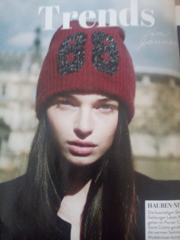 Foto aus der aktuellen Wienerin, S. 18