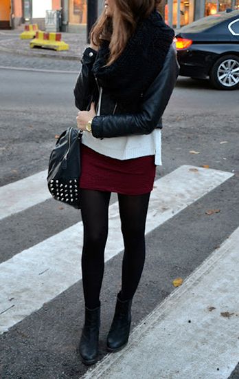 burgundy mini